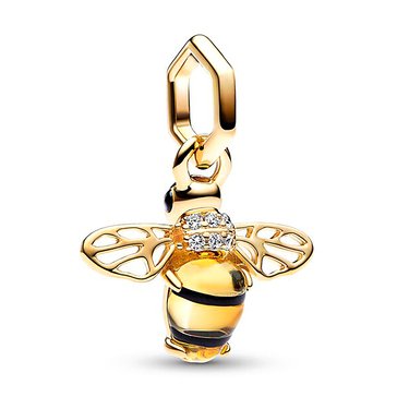 Pandora Sparkling Bee Dangle Charm