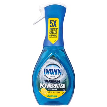 Dawn Platinum Powerwash Dish Spray Dish Soap Starter Kit, Lemon