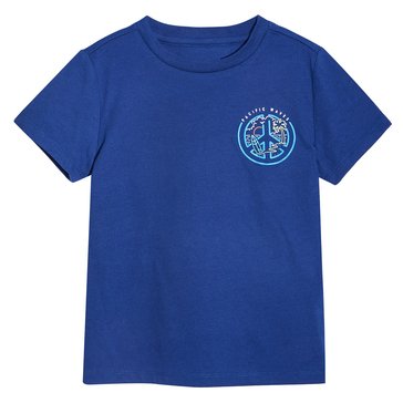 Liberty & Valor Little Boys' Peach Emblem Tee