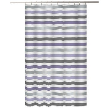 Maytex Cabana Stripe Peva Shower Curtain