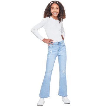  Liberty & Valor Big Girls' Basic Flare Jeans