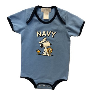 Third Street Sportswear Infant CPT Snoopy Wheel Romper