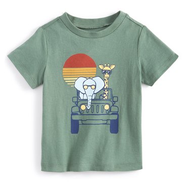 Wanderling Baby Boys' Short Sleeve Jeep Safari Tee