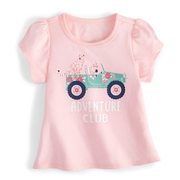 Wanderling Baby Girls' Safari Sass Tee