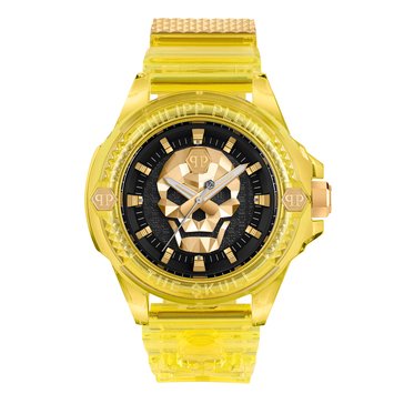 Philipp Plein Men's The Skull Synthetic Silicone Watch
