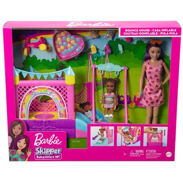 Barbie Skipper Babysitters Inc. Bounce House Playset