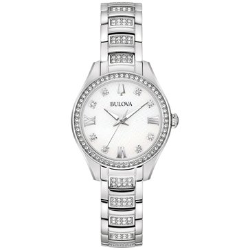 Buova Women's Crystal Bracelet Watch