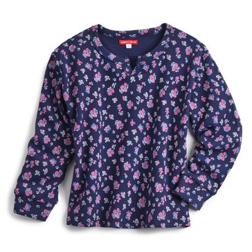  Liberty & Valor Little Girls' Thermal Top