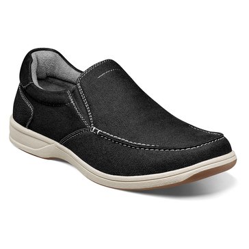 Florsheim Men's Lakeside Canvas Moc Toe Slip-on Shoe