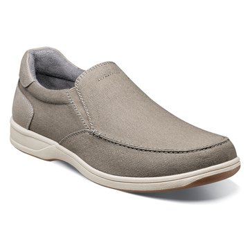 Florsheim Men's Lakeside Canvas Moc Toe Slip-on Shoe