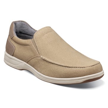 Florsheim Men's Lakeside Canvas Moc Toe Slip-on Shoe