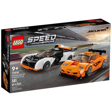 LEGO Speed Champions McLaren Solus GT McLaren F1 LM Building Set 76918