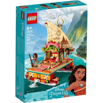 LEGO Disney Moana's Wayfinding Boat Building Set (43210)