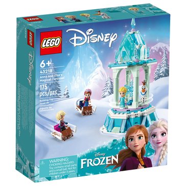 LEGO Disney Anna and Elsa's Magical Carousel Building Set (43218)