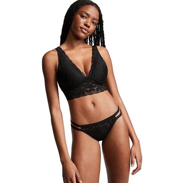 Victoria's Secret PINK Women's Lace Lightly Lined Plunge Bralette