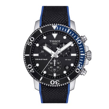 Tissot Men's Seastar 1000 Chronograph Textile Watch