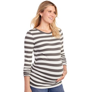 Old Navy Maternity X Long Sleeve Everywhere Fitted Crew Tee