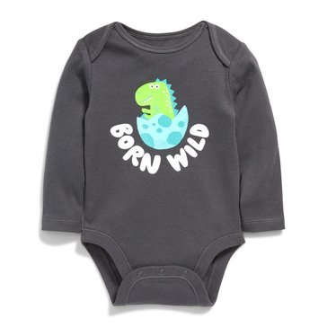 Old Navy Baby Boys Long Sleeve Graphic Bodysuit