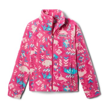Columbia Little Girls Printed Benton Fleece Jacket