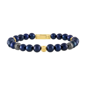 Bulova Men's Marine Star Pearl Bracelet