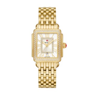 Michele Women's Deco Madison Mid Diamond Watch