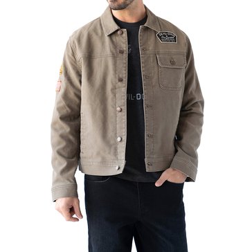 Devil-Dog Men's Canvas Trucker Jacket