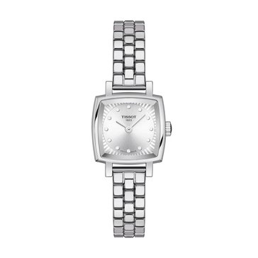 Tissot Women's Lovely Square Stainless Steel Bracelet Watch
