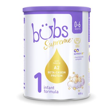 Bubs Supreme A2 Stage 1 Infant Formula