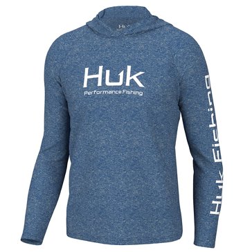 Huk Men's Pursuit Long Sleeve Pullover Hoodie Shirt