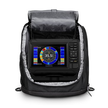 Garmin Ice Fishing Bundle with ECHOMAP UHD2 53cv Fishfinder with Dual Beam-IF Transducer