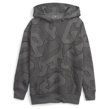 Gap Big Boys' All Over Logo Hoodie