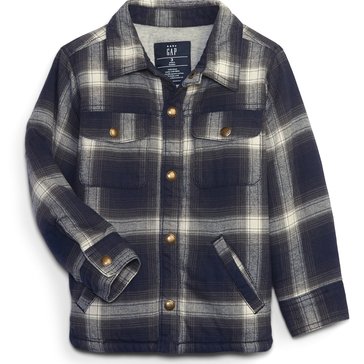 Gap Toddler Boys' Flannel Shirt Jacket