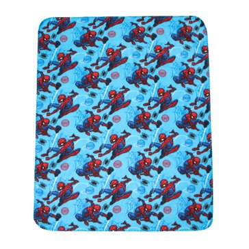 Spiderman Web To Web Travel Blanket