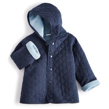 Wanderling Baby Boys' Reversible Barn Jacket