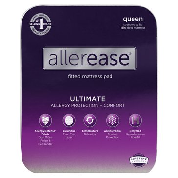 AllerEase Ultimate Fitted Mattress Pad