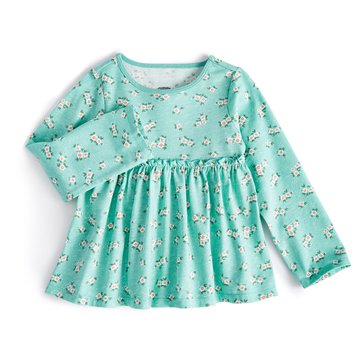 Wanderling Baby Girls' Delicate Ditsy Top