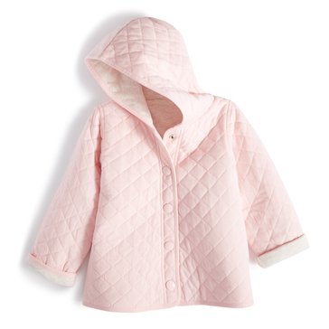 Wanderling Baby Girls' Reversible Barn Jacket