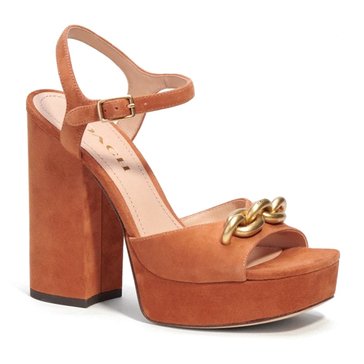 Coach Women's Nicolette Suede Sandal