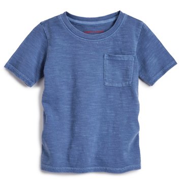 Liberty & Valor Big Boys Short Sleeve Washed Slub Pocket Tee