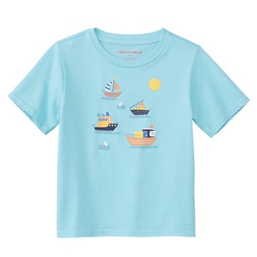 Liberty & Valor Toddler Boys Short Sleeve Graphic Tee