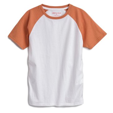 Liberty & Valor Toddler Boys Short Sleeve Raglan Tee