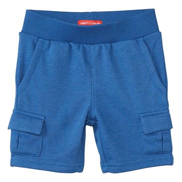 Liberty & Valor Toddler Boys Knit Cargo Shorts