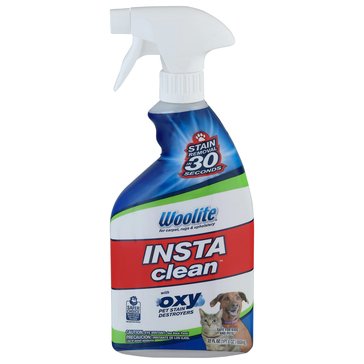 Woolite Insta-Clean with Oxy Pet Stain Destoyer Spray, Fresh Blossom