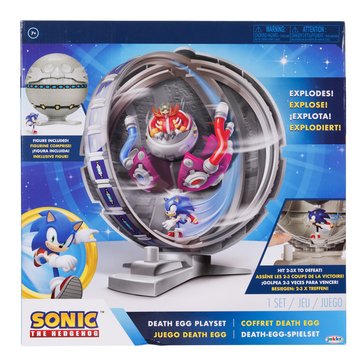 Sonic the Hedgehog 2 Movie Giant Eggman with Super Sonic Action Figure Battle Playset