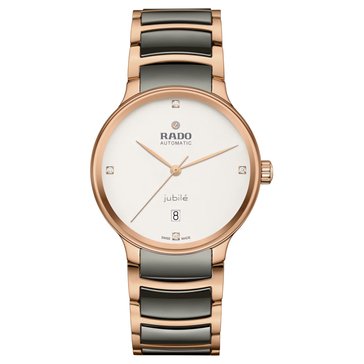 Rado Unisex Centrix Automatic 4 Diamond Bracelet Watch