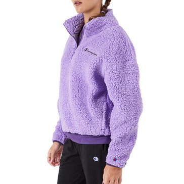 Champion Women's Cozy High Pile Fleece 1/4 Zip Jacket