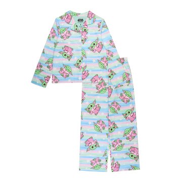 Disney Baby Girls Yoda Child 2-Piece Pajamas