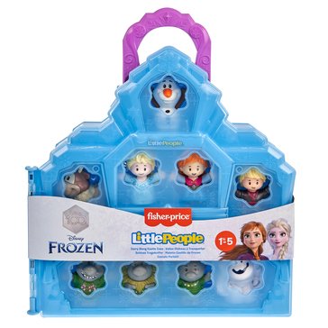 Fisher-Price Little People Disney Frozen Carry Along Castle Case Playset