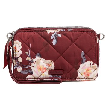 Vera Bradley Blooms and Branches RFID All in One Crossbody