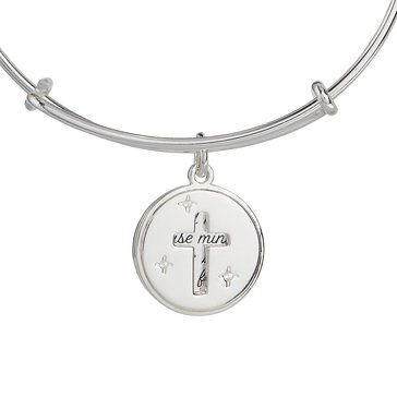 Alex + Ani Family & Infinity Slider Charm Bangle